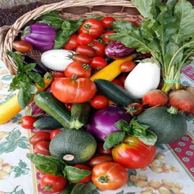 photo de panier de légumes
